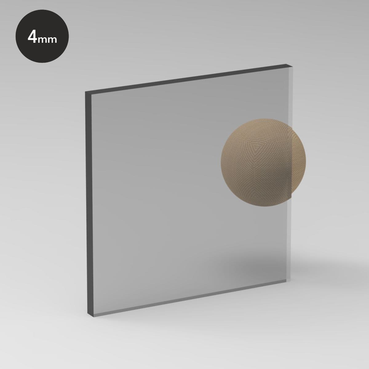 Parsol tinted black glass