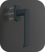 Ručica standard crna