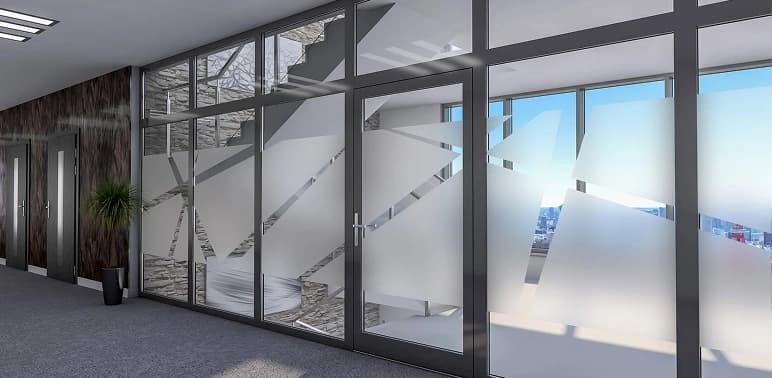 Quality interior doors in a modern interior