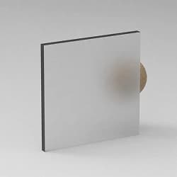Sandblasted — frosted glass
